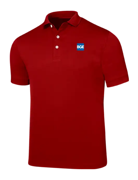 Callaway Ottoman Red Polo w/BGE Logo