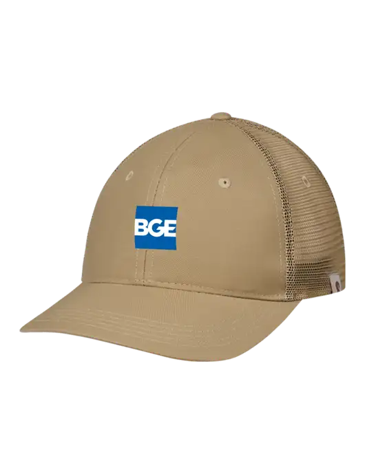 Carhartt Dark Tan Trucker Rugged Pro Series Cap w/BGE Logo
