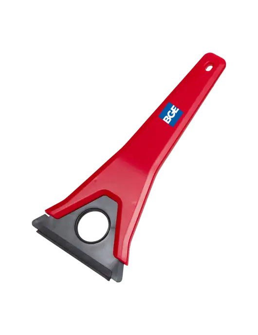 TriBlade Red Windshield Scraper w/BGE Logo