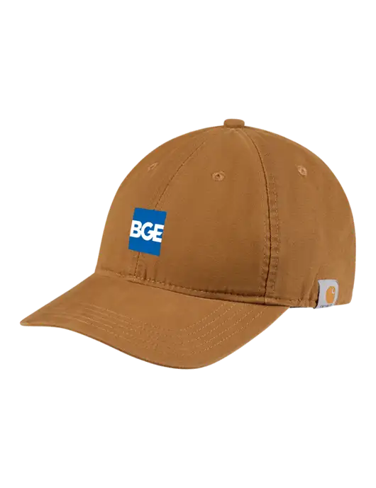 Carhartt Light Brown Cotton Canvas Cap w/BGE Logo