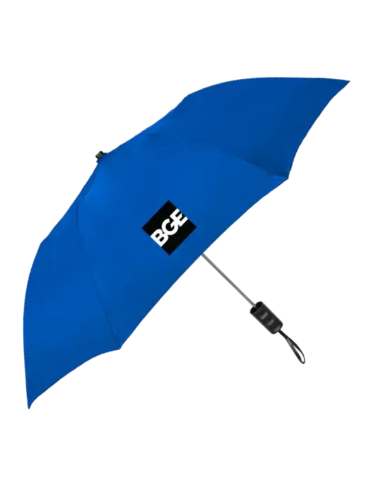 Dark Royal 42" Folding Umbrella  w/BGE Logo