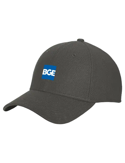 New Era Diamond Era Very Dark Grey Stretch Cap w/BGE Logo