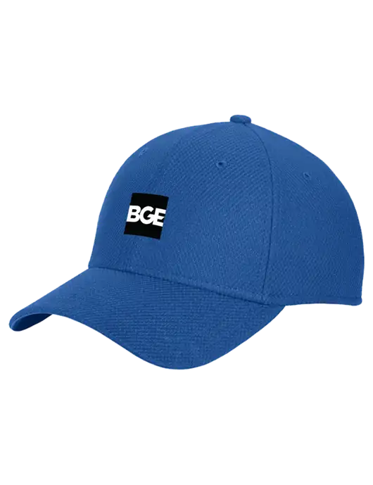 New Era Diamond Era Dark Royal Stretch Cap w/BGE Logo