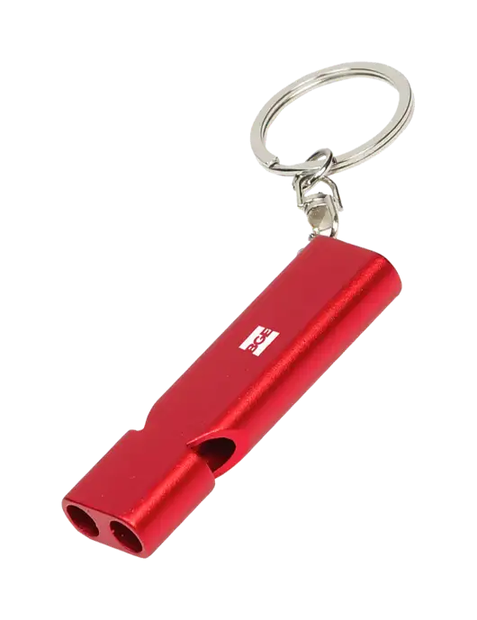 Quick Alert Red Safety Whistle w/BGE Logo