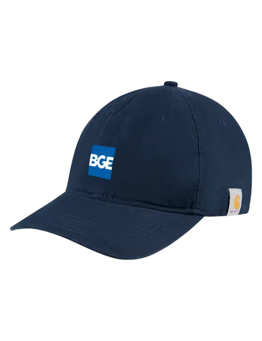 Carhartt Navy Cotton Canvas Cap w/BGE Logo