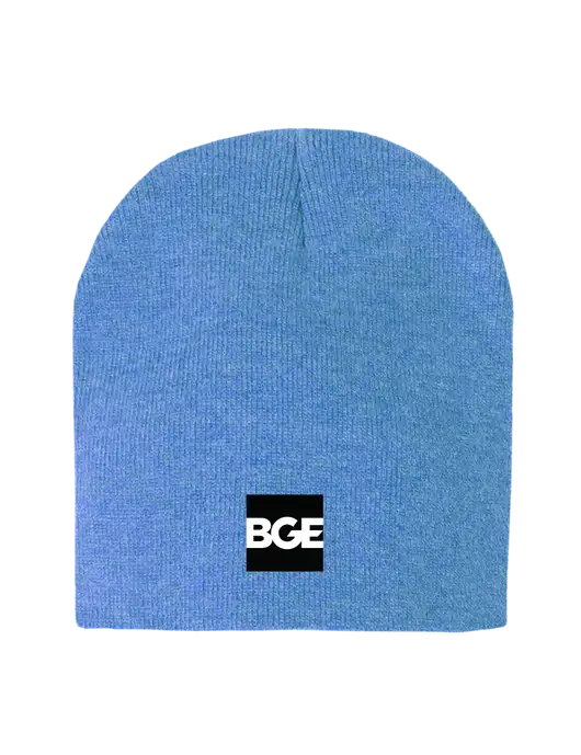Royal Heather Element Knit Beanie w/BGE Logo