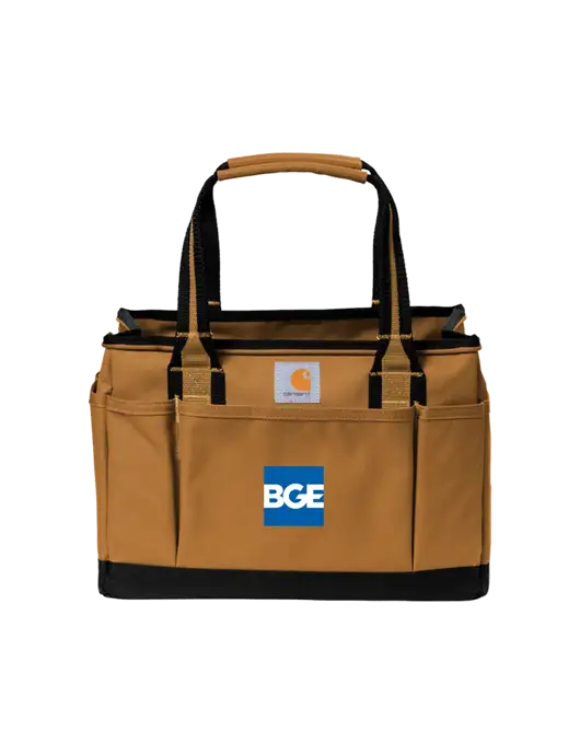 Carhartt Light Brown Utility Tote w/BGE Logo