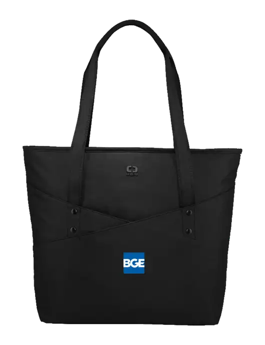 OGIO Black Downtown Tote 
 w/BGE Logo